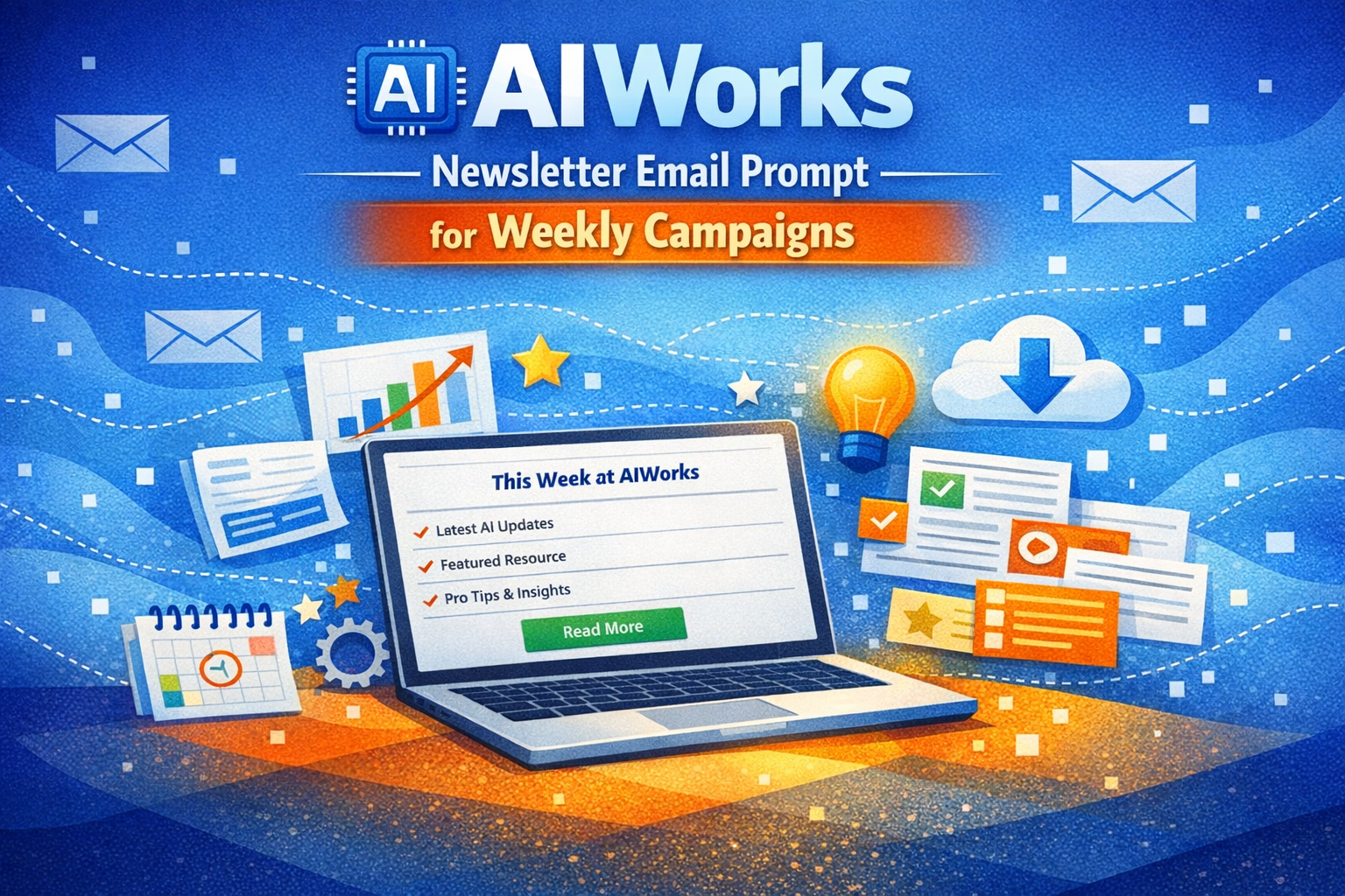 AIWorks Newsletter Email Prompt for Weekly Campaigns