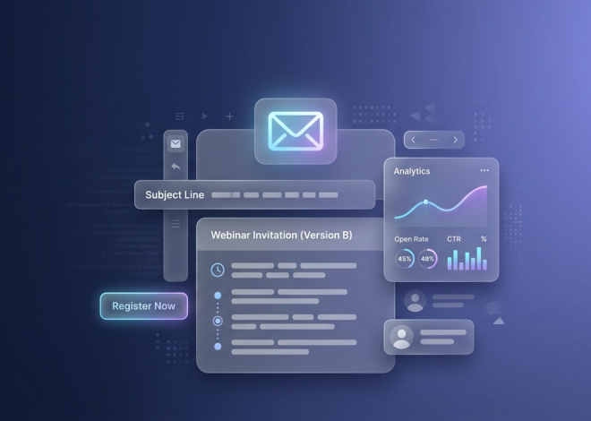 High-Converting Webinar Invitation Email (Version B) with Agenda & CTA