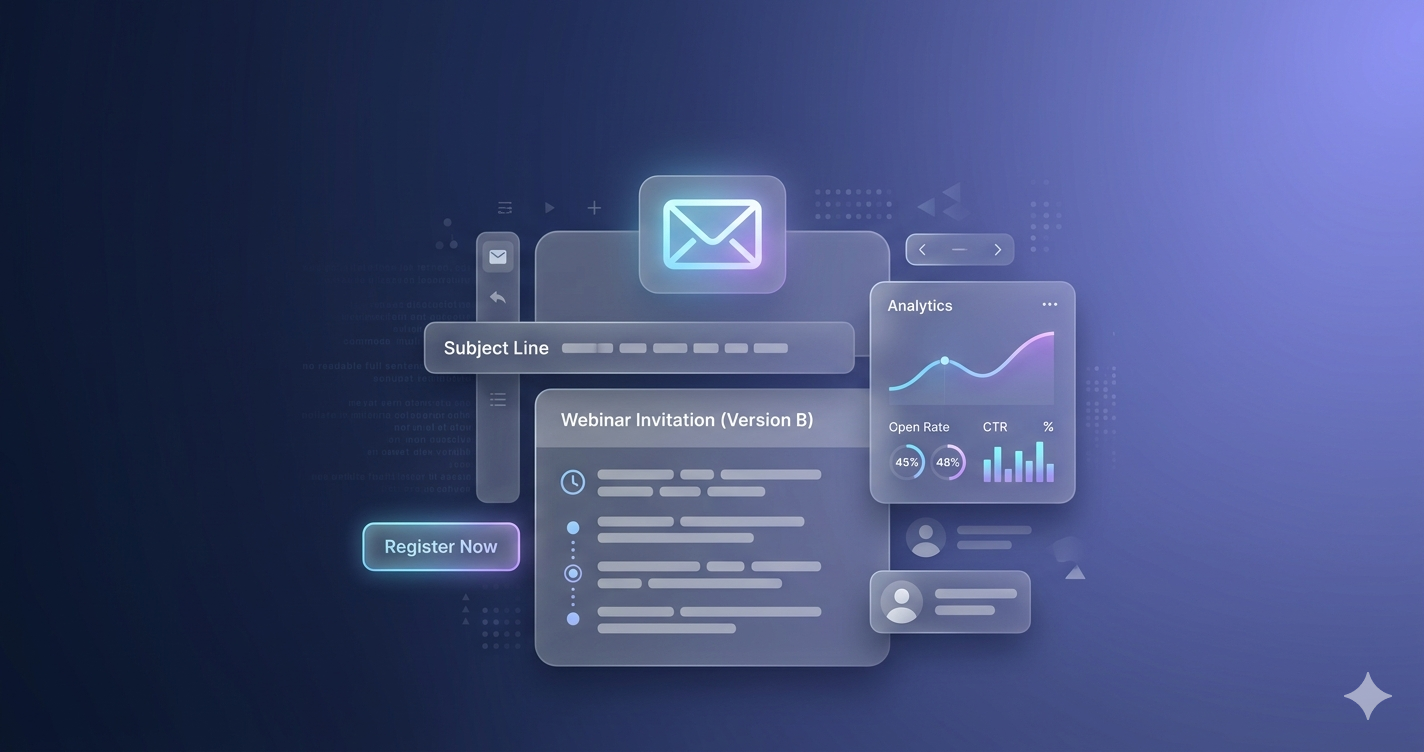 High-Converting Webinar Invitation Email (Version B) with Agenda & CTA